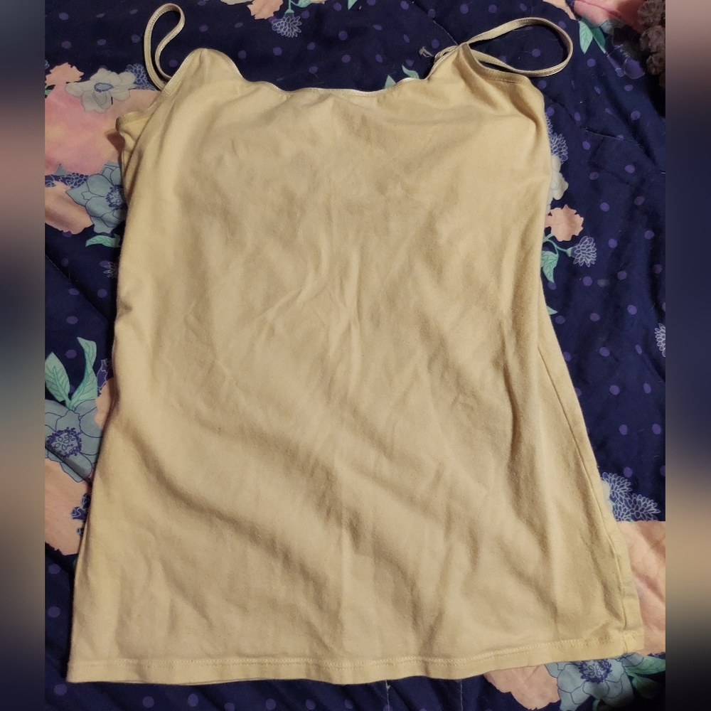 American Eagle Girlie Tank Camisole Feminine in light cream Size Medium